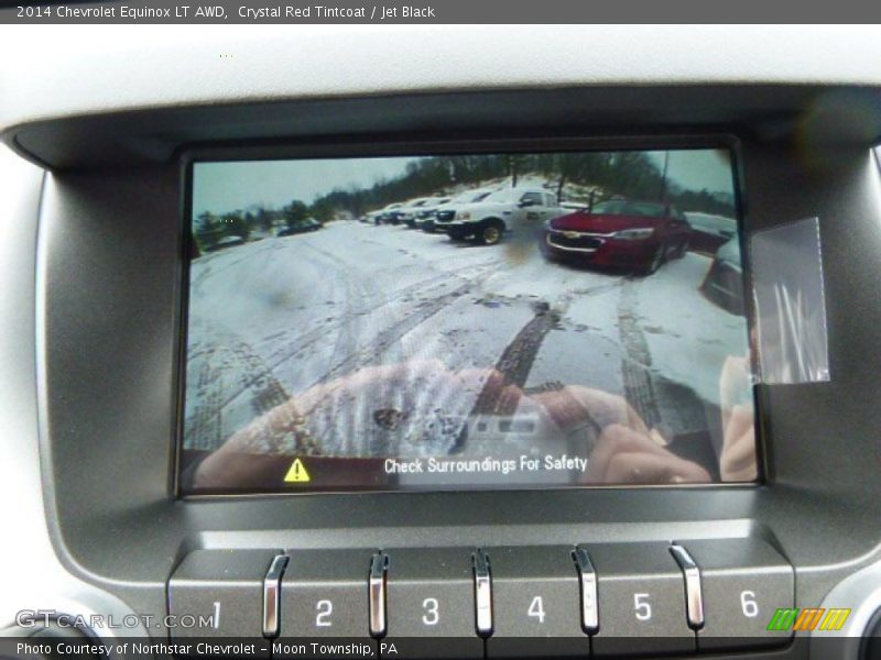 Crystal Red Tintcoat / Jet Black 2014 Chevrolet Equinox LT AWD
