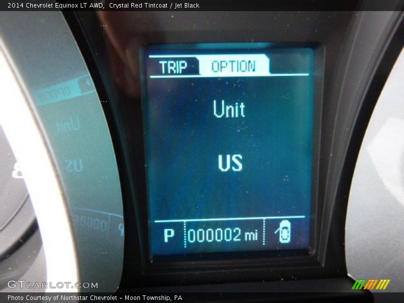 Crystal Red Tintcoat / Jet Black 2014 Chevrolet Equinox LT AWD