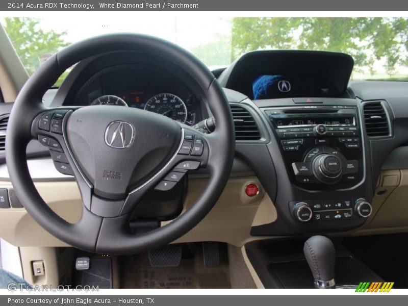 White Diamond Pearl / Parchment 2014 Acura RDX Technology