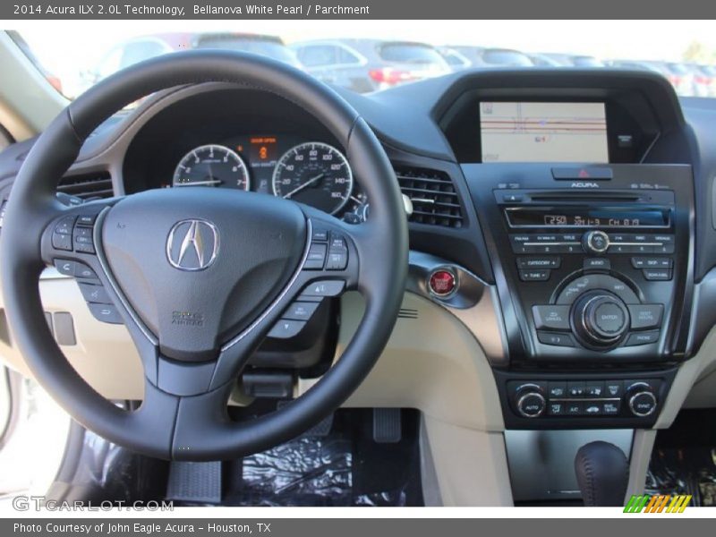 Bellanova White Pearl / Parchment 2014 Acura ILX 2.0L Technology