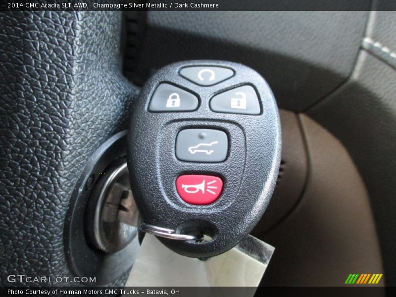 Keys of 2014 Acadia SLT AWD
