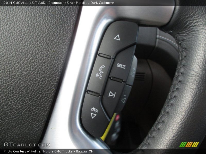 Controls of 2014 Acadia SLT AWD