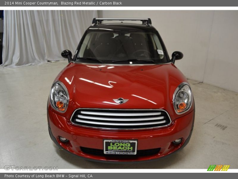 Blazing Red Metallic / Carbon Black 2014 Mini Cooper Countryman