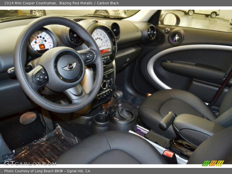 Blazing Red Metallic / Carbon Black 2014 Mini Cooper Countryman