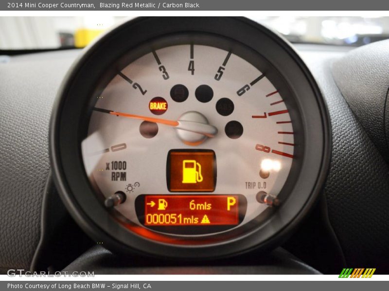 Blazing Red Metallic / Carbon Black 2014 Mini Cooper Countryman
