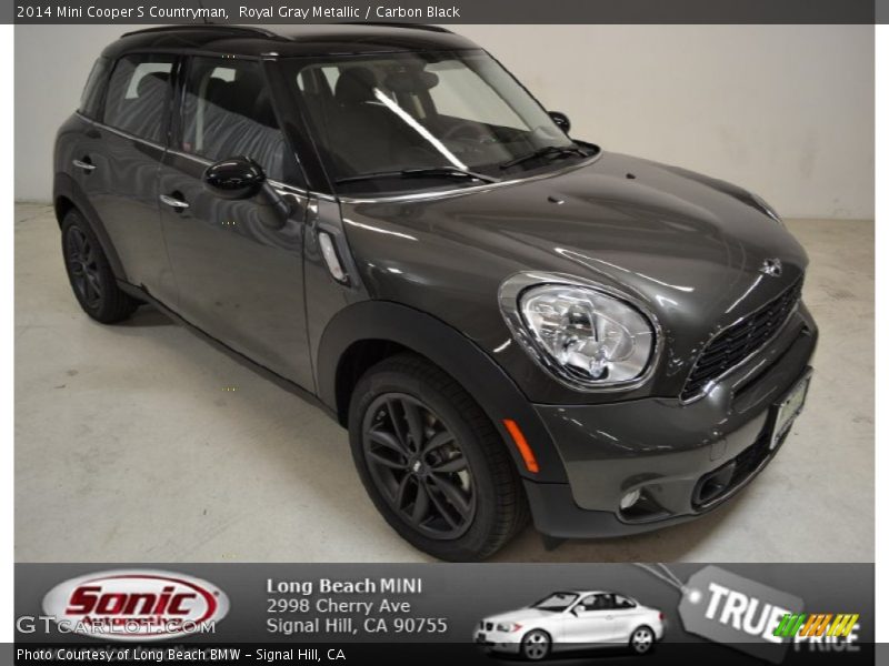 Royal Gray Metallic / Carbon Black 2014 Mini Cooper S Countryman