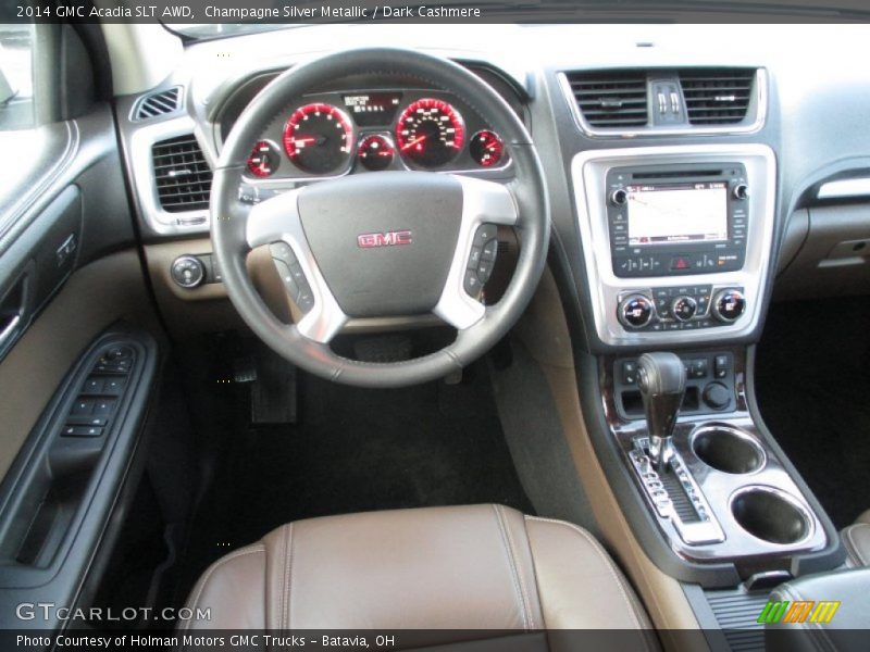 Dashboard of 2014 Acadia SLT AWD
