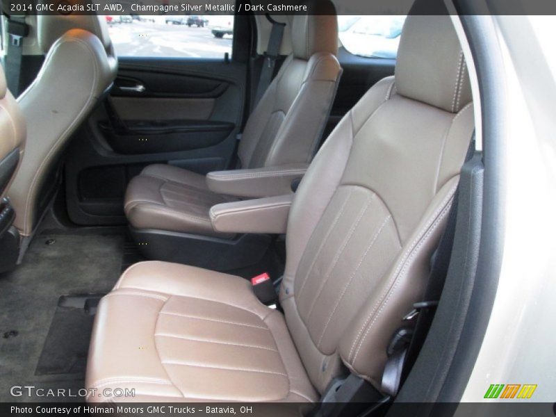Rear Seat of 2014 Acadia SLT AWD