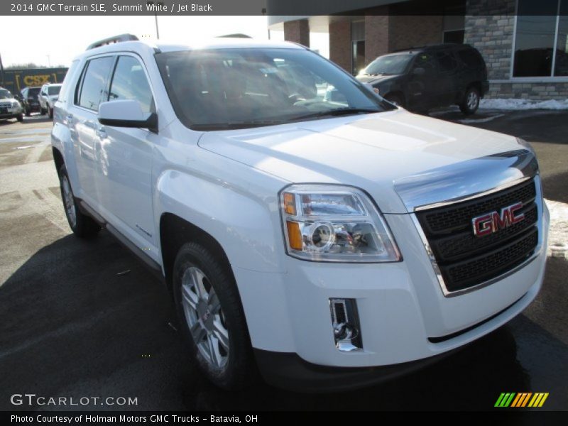 Summit White / Jet Black 2014 GMC Terrain SLE