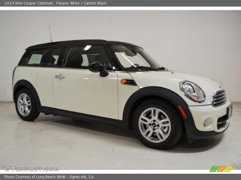 Pepper White / Carbon Black 2014 Mini Cooper Clubman
