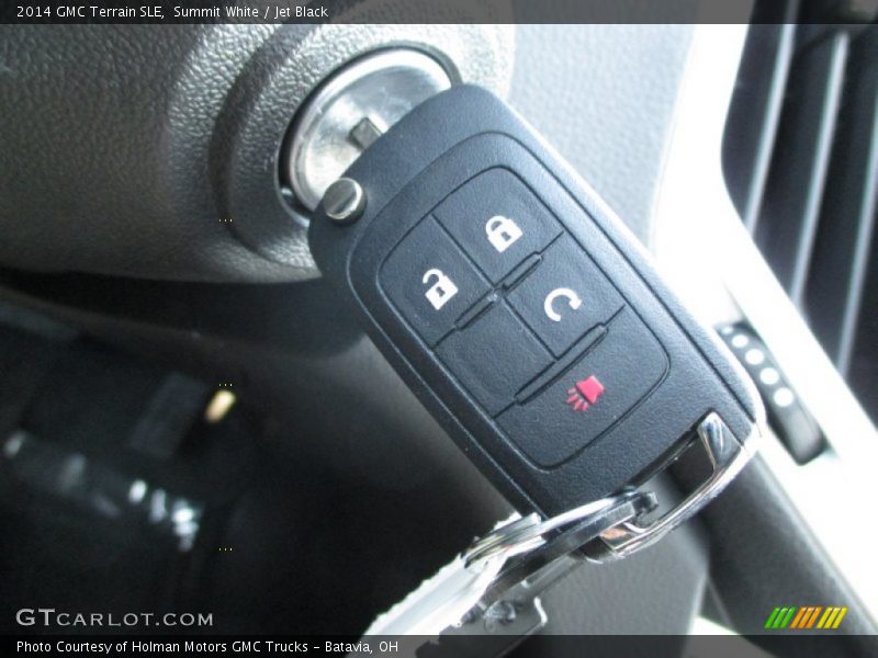 Summit White / Jet Black 2014 GMC Terrain SLE