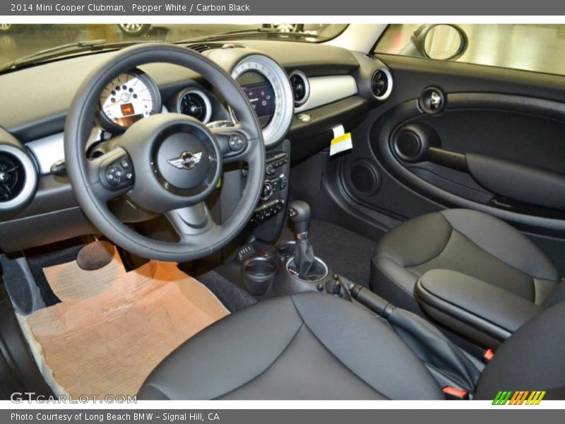Pepper White / Carbon Black 2014 Mini Cooper Clubman