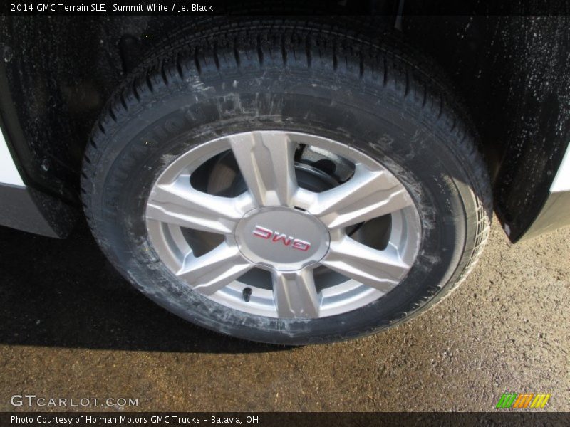 Summit White / Jet Black 2014 GMC Terrain SLE