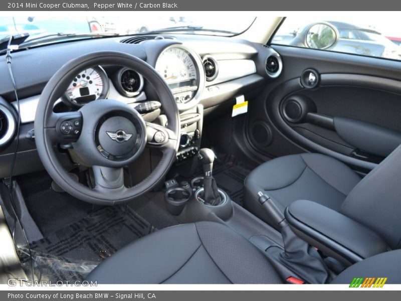 Pepper White / Carbon Black 2014 Mini Cooper Clubman