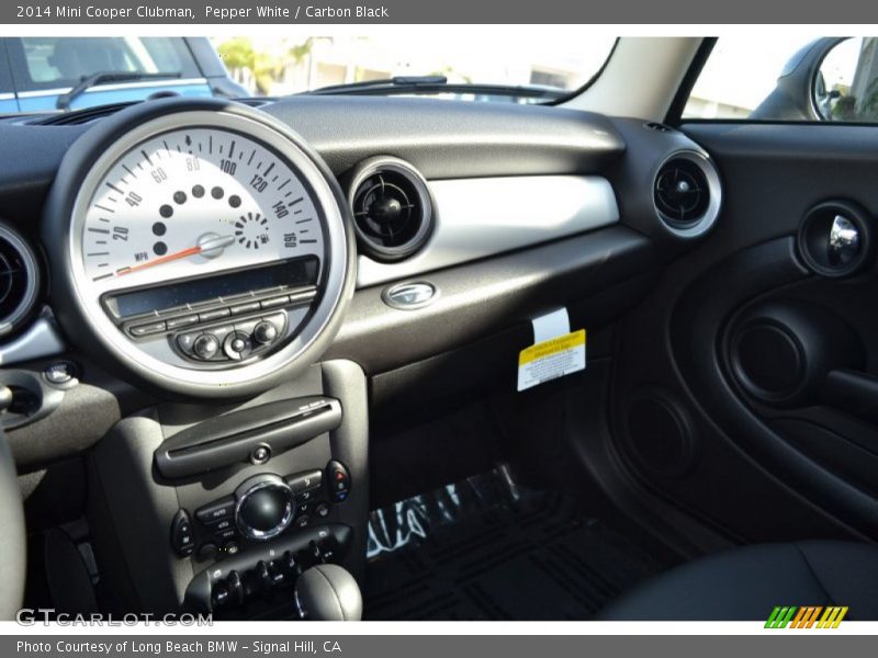 Pepper White / Carbon Black 2014 Mini Cooper Clubman