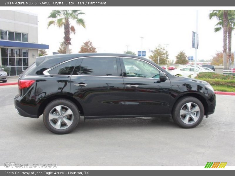 Crystal Black Pearl / Parchment 2014 Acura MDX SH-AWD