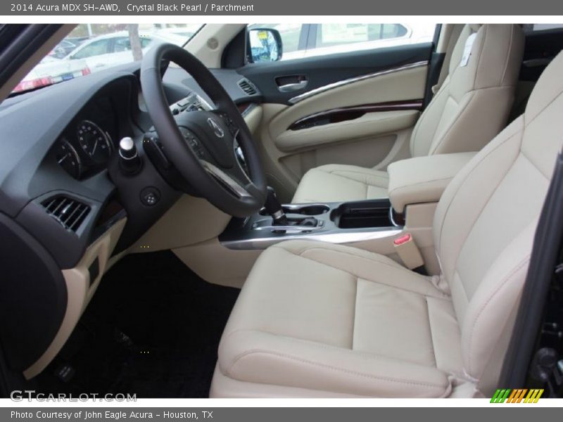 Crystal Black Pearl / Parchment 2014 Acura MDX SH-AWD