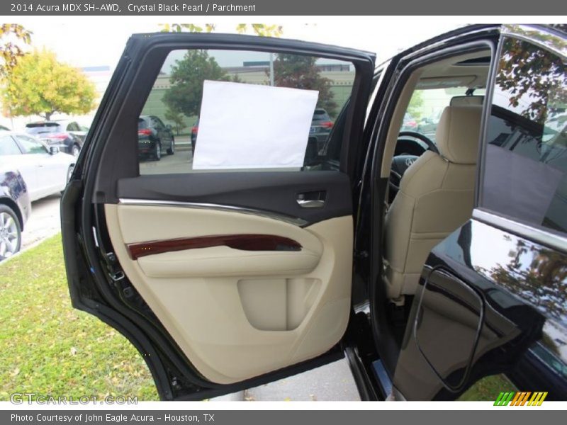 Crystal Black Pearl / Parchment 2014 Acura MDX SH-AWD