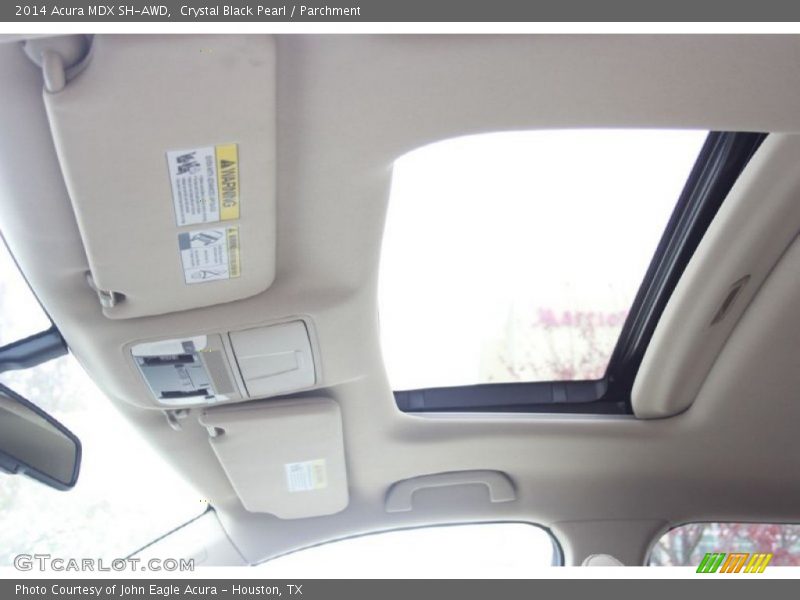 Crystal Black Pearl / Parchment 2014 Acura MDX SH-AWD