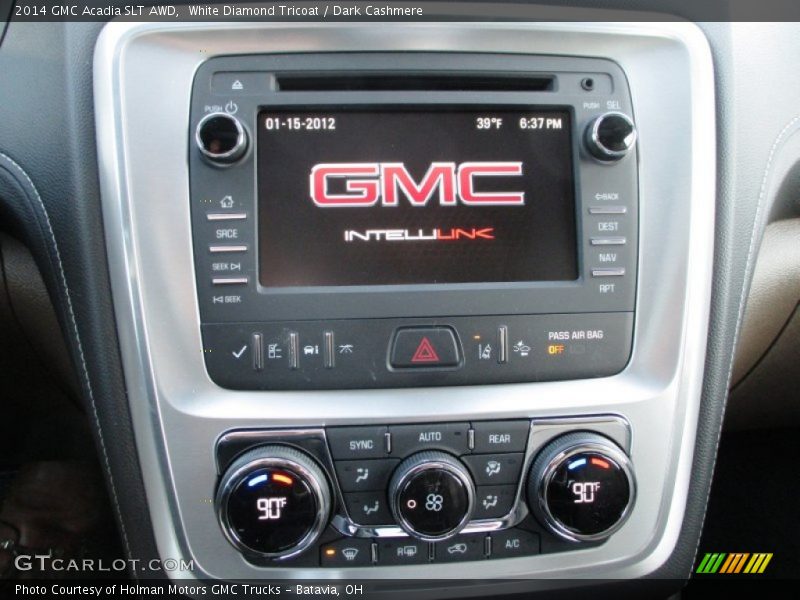 Controls of 2014 Acadia SLT AWD
