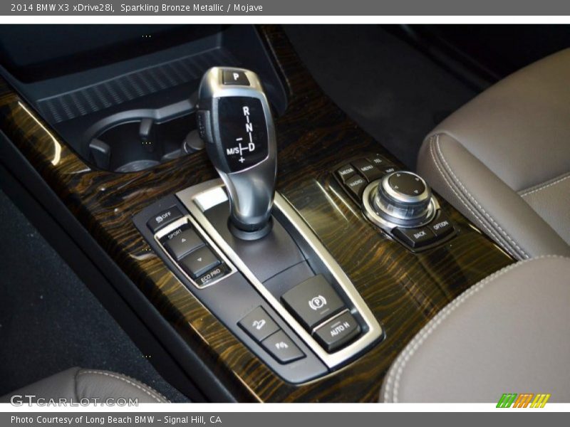 Sparkling Bronze Metallic / Mojave 2014 BMW X3 xDrive28i