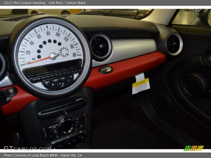 Chili Red / Carbon Black 2013 Mini Cooper Hardtop
