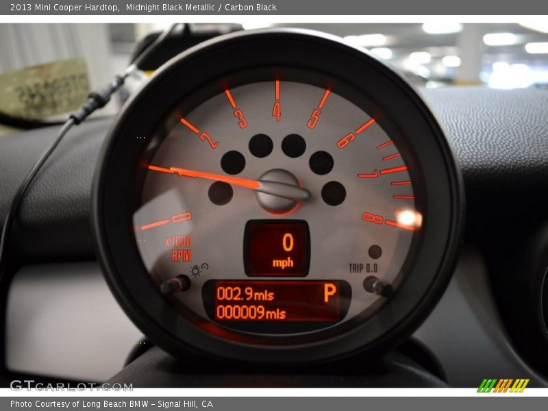 Midnight Black Metallic / Carbon Black 2013 Mini Cooper Hardtop