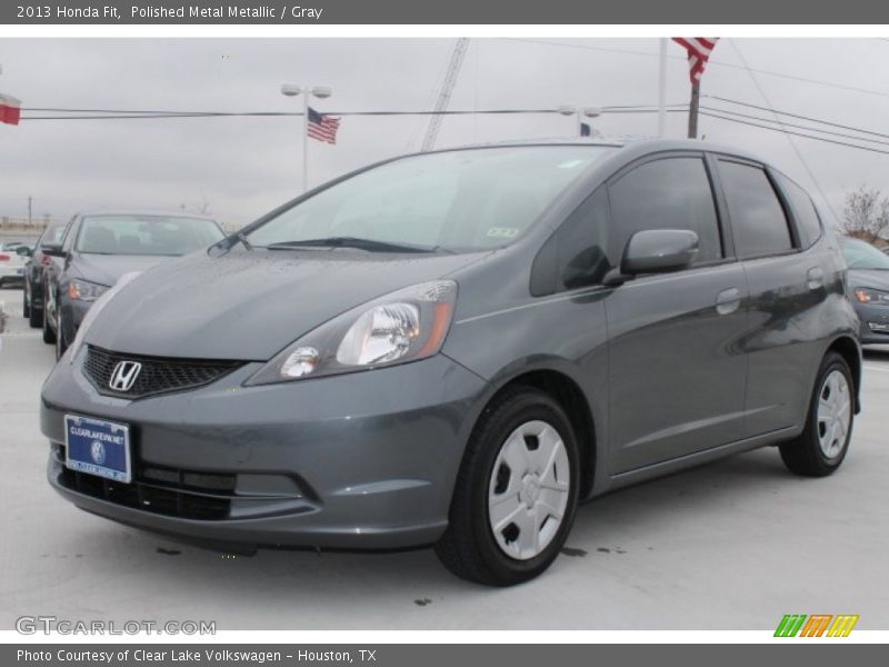 Polished Metal Metallic / Gray 2013 Honda Fit