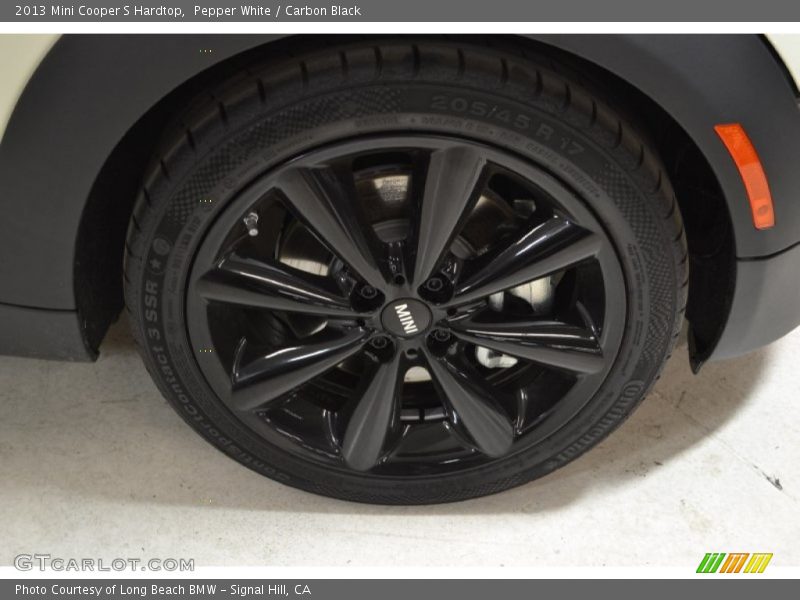 Pepper White / Carbon Black 2013 Mini Cooper S Hardtop
