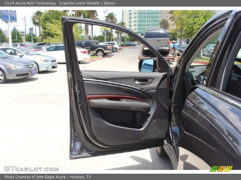 Graphite Luster Metallic / Ebony 2014 Acura MDX Technology