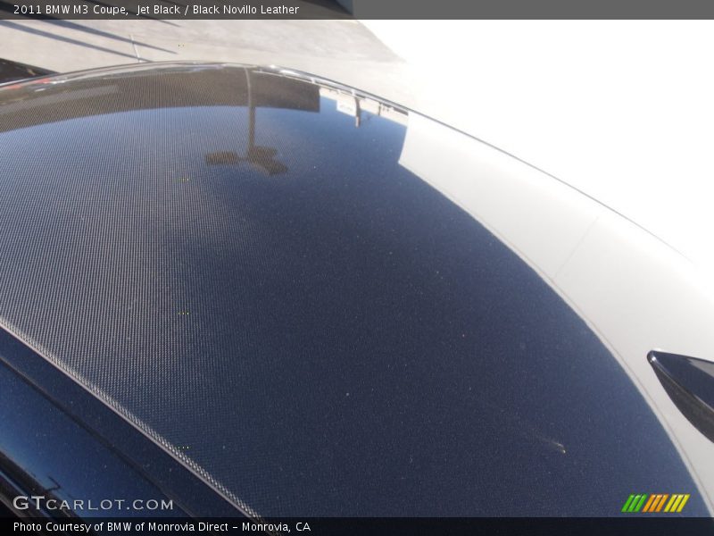 Jet Black / Black Novillo Leather 2011 BMW M3 Coupe