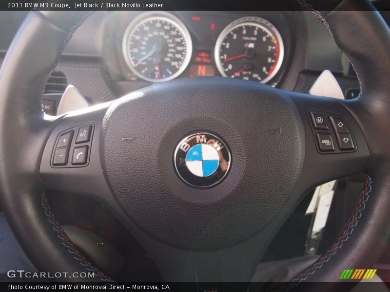 Jet Black / Black Novillo Leather 2011 BMW M3 Coupe