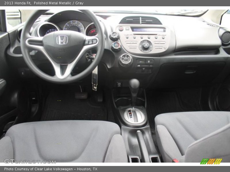 Polished Metal Metallic / Gray 2013 Honda Fit