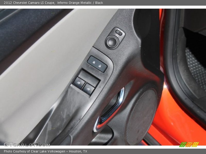 Inferno Orange Metallic / Black 2012 Chevrolet Camaro LS Coupe