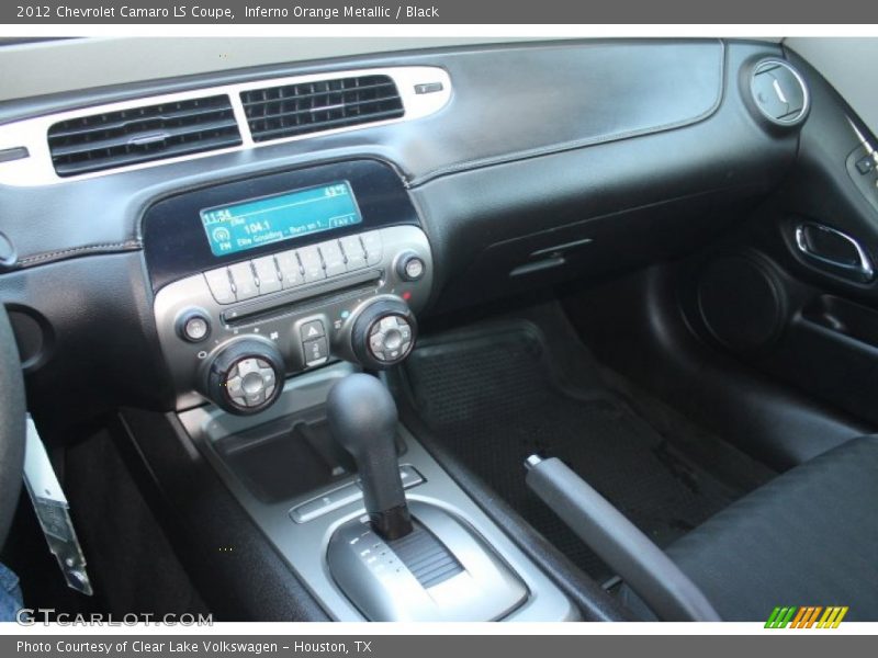 Inferno Orange Metallic / Black 2012 Chevrolet Camaro LS Coupe