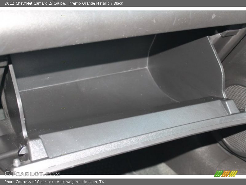 Inferno Orange Metallic / Black 2012 Chevrolet Camaro LS Coupe