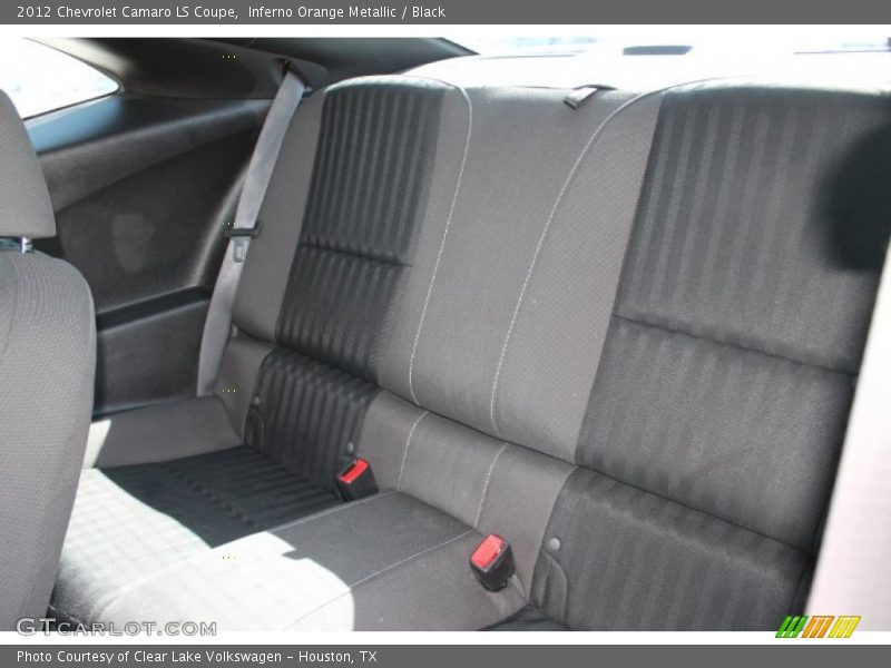 Inferno Orange Metallic / Black 2012 Chevrolet Camaro LS Coupe