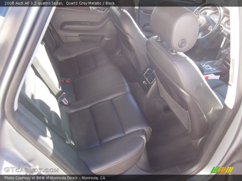 Quartz Grey Metallic / Black 2008 Audi A6 3.2 quattro Sedan