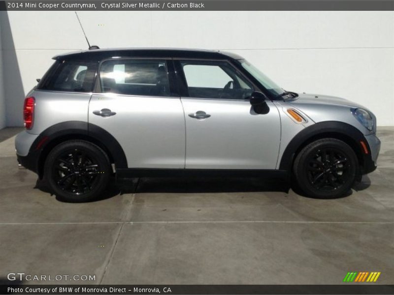 Crystal Silver Metallic / Carbon Black 2014 Mini Cooper Countryman