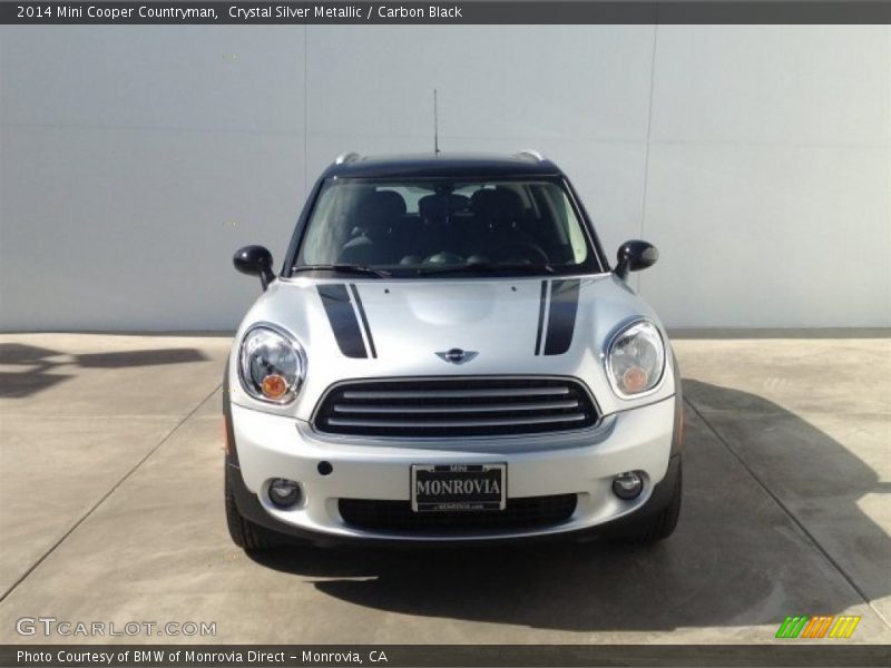 Crystal Silver Metallic / Carbon Black 2014 Mini Cooper Countryman