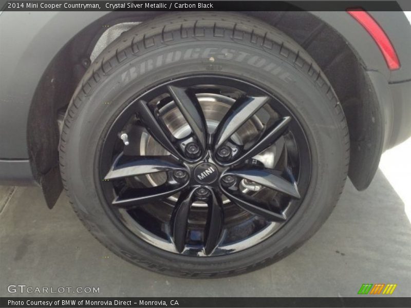 Crystal Silver Metallic / Carbon Black 2014 Mini Cooper Countryman