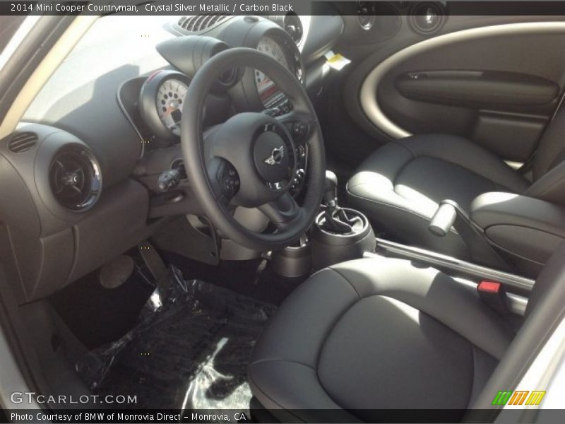 Crystal Silver Metallic / Carbon Black 2014 Mini Cooper Countryman