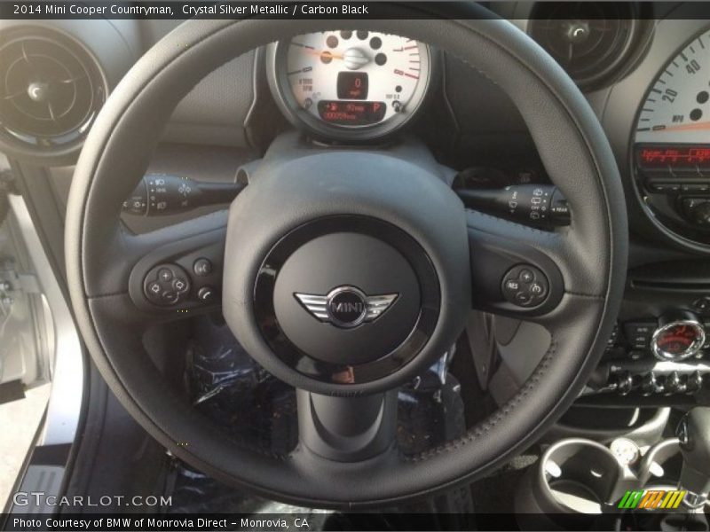 Crystal Silver Metallic / Carbon Black 2014 Mini Cooper Countryman