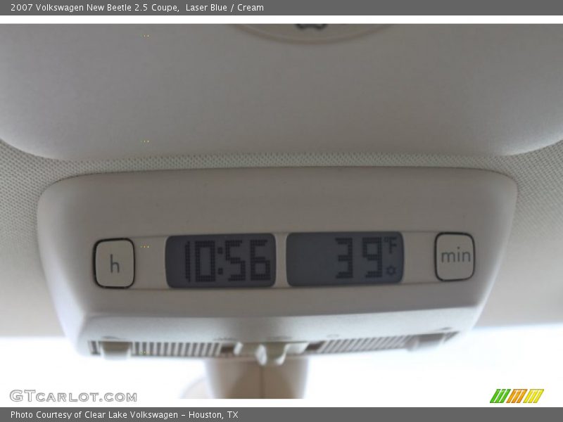 Laser Blue / Cream 2007 Volkswagen New Beetle 2.5 Coupe