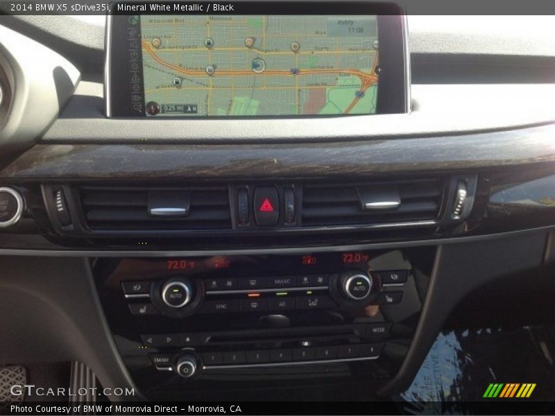 Mineral White Metallic / Black 2014 BMW X5 sDrive35i