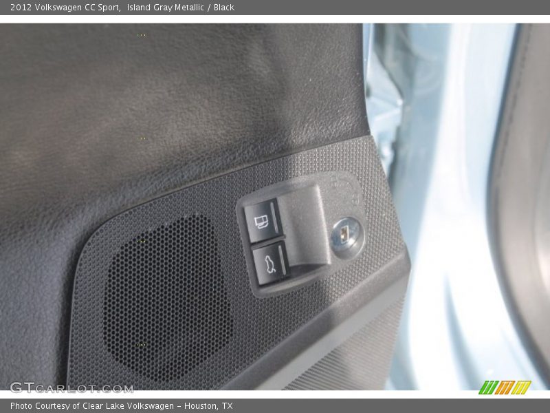 Island Gray Metallic / Black 2012 Volkswagen CC Sport