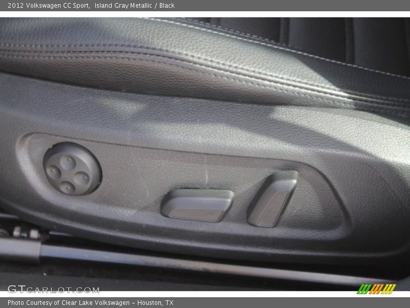 Island Gray Metallic / Black 2012 Volkswagen CC Sport