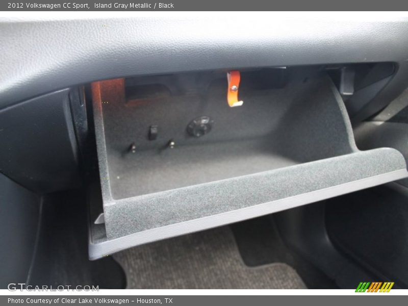 Island Gray Metallic / Black 2012 Volkswagen CC Sport