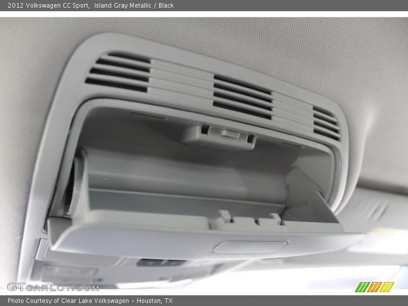 Island Gray Metallic / Black 2012 Volkswagen CC Sport