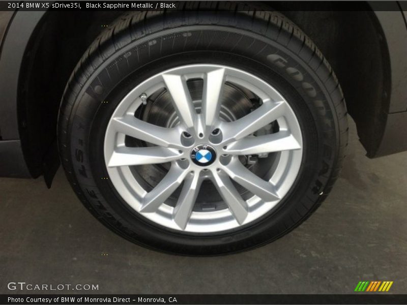 Black Sapphire Metallic / Black 2014 BMW X5 sDrive35i